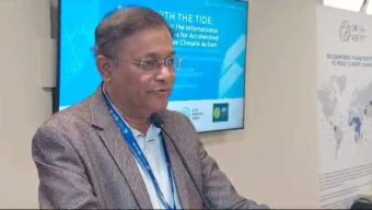 জলবায়ু অভিঘাত মোকাবিলায় সর্বজনীন আন্তর্জাতিক অর্থায়ন ব্যবস্থার আহ্বান তথ্যমন্ত্রীর