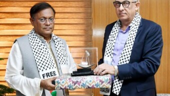 ফিলিস্তিনে হত্যাযজ্ঞের নীরব দর্শকরা মানবাধিকার নিয়ে কথা বলার নৈতিক অধিকার হারিয়েছে : তথ্যমন্ত্রী