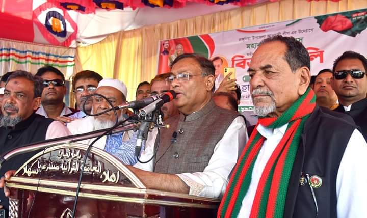 জনগণ ভোট দিয়ে নির্বাচন বর্জনকারীদের মূখে কালিমা লেপন করবে : তথ্যমন্ত্রী