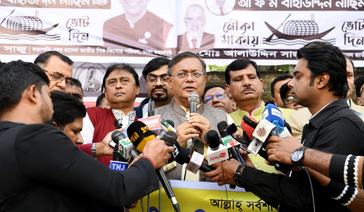 নির্বাচনবিরোধী অপতৎপরতা নজরে এনে নির্বাচন কমিশন ব্যবস্থা নেবে প্রত্যাশা তথ্যমন্ত্রীর