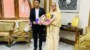 প্রধানমন্ত্রীকে ফুলেল শুভেচ্ছা জানিয়েছেন ডিবি প্রধান হারুন অর-রশীদ