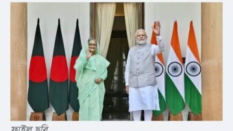 প্রধানমন্ত্রী শেখ হাসিনাকে ফোন করে অভিনন্দন জানালেন ভারতের প্রধানমন্ত্রী নরেন্দ্র মোদি