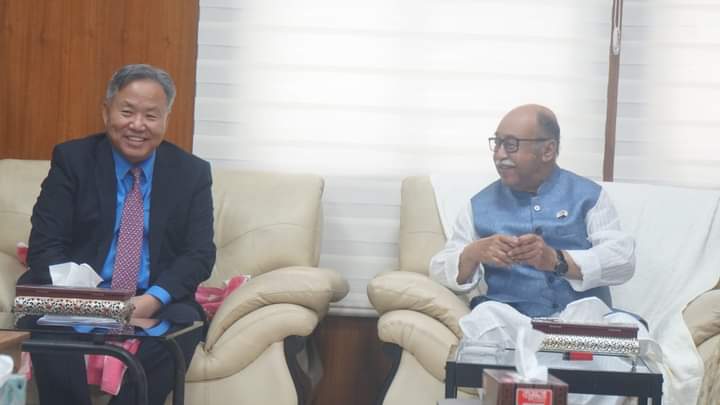 শিল্পমন্ত্রীর সাথে দক্ষিণ কোরিয়ার রাষ্ট্রদূতের সাক্ষাৎনিজস্ব ব্র্যান্ডের গাড়ী নির্মাণে সহযোগিতার আশ্বাস