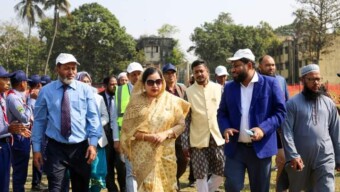 ফরিদপুর সুগার মিল পরিদর্শন করলেন শিল্প সচিব