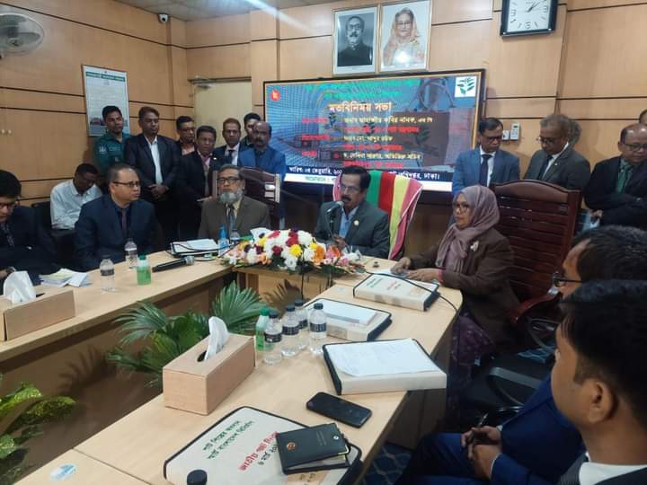 বাংলাদেশের টাঙ্গাইল শাড়ীর প্যাটেন্ট ভৌগলিক নির্দেশক পেতে জরুরি দ্রুত কার্যকর ব্যবস্থা নেওয়া হবে – জাহাঙ্গীর কবির নানক