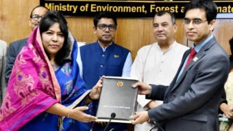 পরিবেশ সংক্রান্ত অভিযোগ জানানোর হেল্পলাইন ৩৩৩-৪ এর উদ্বোধন করলেন পরিবেশমন্ত্রী।