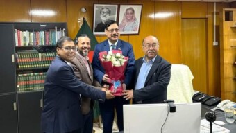 মাননীয় শিল্পমন্ত্রীর সাথে অ্যামচেমের সৌজন্য সাক্ষাৎ