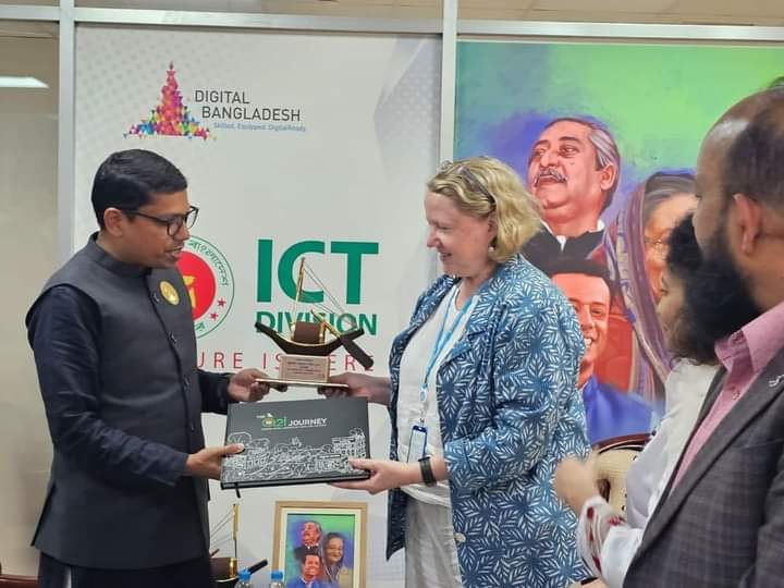 ইউনেস্কোর সঙ্গে ডাক, টেলিযোগাযোগ ও তথ্যপ্রযুক্তি প্রতিমন্ত্রীর বৈঠক অনুষ্ঠিত