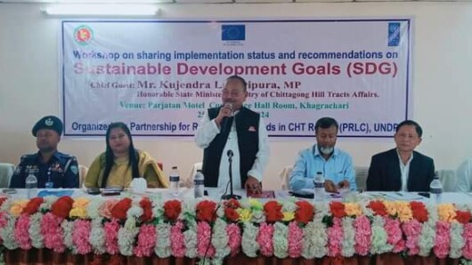 পার্বত্য চট্টগ্রামকে উন্নয়নের মূল স্রোতধারায় সম্পৃক্ত করতে কাজ করে যাচ্ছে সরকার-পার্বত্য চট্টগ্রাম বিষয়ক প্রতিমন্ত্রী