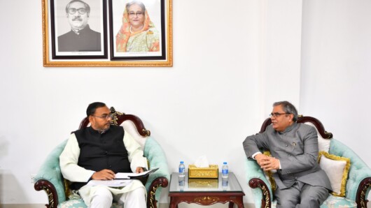বাণিজ্য প্রতিমন্ত্রীর সাথে ইন্দোনেশিয়া রাষ্ট্রদূত ও বিমসটেক প্রতিনিধি দলের সৌজন্য সাক্ষাত
