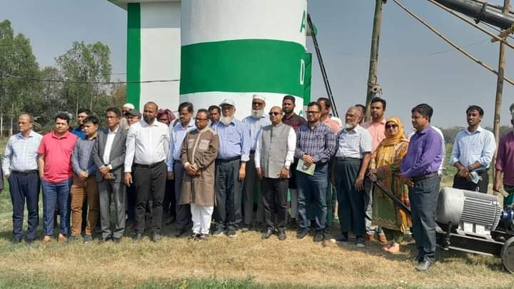 বিএডিসি’র সেচ কার্যক্রম পরিদর্শন করলো আইইবি