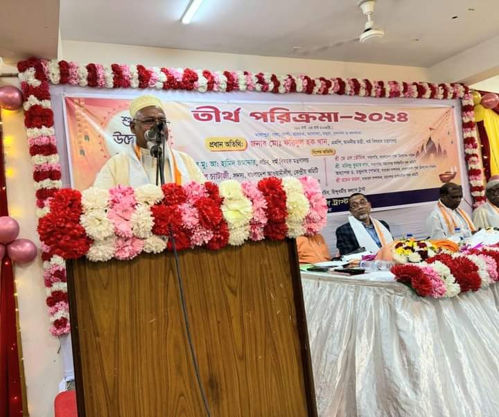 হিন্দু ধর্মাবলম্বীদের তীর্থযাত্রা উদ্বোধন করেছেন ধর্মমন্ত্রী মোঃ ফরিদুল হক খান