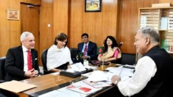কৃষিমন্ত্রীর সাথে সুইজারল্যান্ডের রাষ্ট্রদূতের সাক্ষাৎ