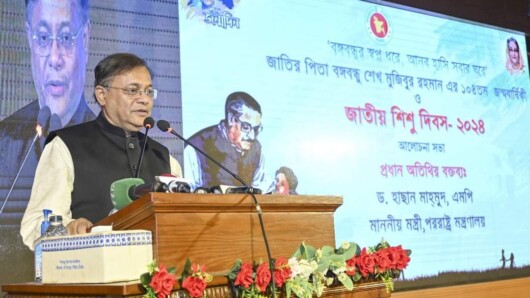 সর্বকালের সর্বশ্রেষ্ঠ বাঙালি বঙ্গবন্ধু পাঁচ হাজার বছরের জাতিকে স্বাধীনতা এনে দেন : পররাষ্ট্রমন্ত্রী