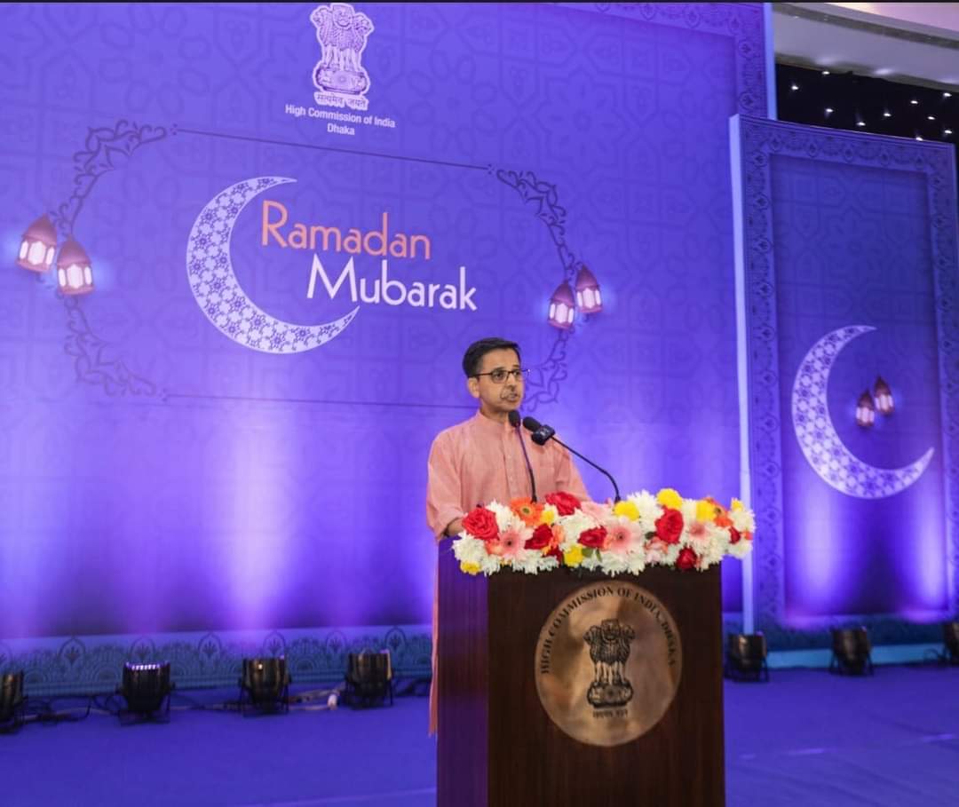 ভারতীয় হাইকমিশন এর আয়োজনে রমজানে হোটেল ইন্টার কন্টিনেন্টাল হল রুমে বিশাল ইফতার অনুষ্ঠিত