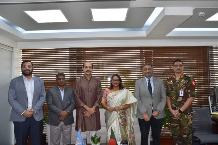 ডিএনসিসি মেয়রের সঙ্গে বিশ্ব স্বাস্থ্য সংস্থার দক্ষিণ-পূর্ব এশিয়ার আঞ্চলিক পরিচালক সায়মা ওয়াজেদের বৈঠক