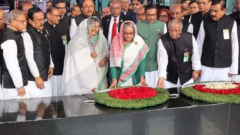 স্বাধীনতা ও জাতীয় দিবসে বঙ্গবন্ধুর প্রতি শ্রদ্ধা প্রধানমন্ত্রীর
