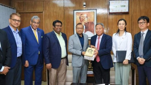 স্থানীয় সরকারমন্ত্রীর সঙ্গে দক্ষিণ কোরিয়ার রাষ্ট্রদূতের বৈঠক
