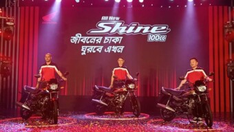 বাজারে এলো নতুন ‘হোন্ডা শাইন ১০০ সিসি’ মোটরসাইকেল