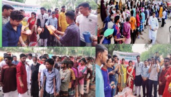 দেড় শতাধিক পথচারী ও রোজাদারের মাঝে রাইট টক বাংলাদেশের ইফতার উপহার
