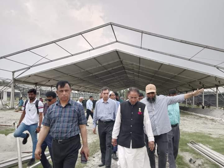 ‘প্রাণিসম্পদ সেবা সপ্তাহ ও প্রদর্শনী ২০২৪’ এর উদ্বোধনী অনুষ্ঠানের ভেন্যু পরিদর্শন করলেন মৎস্য ও প্রাণিসম্পদ মন্ত্রী’