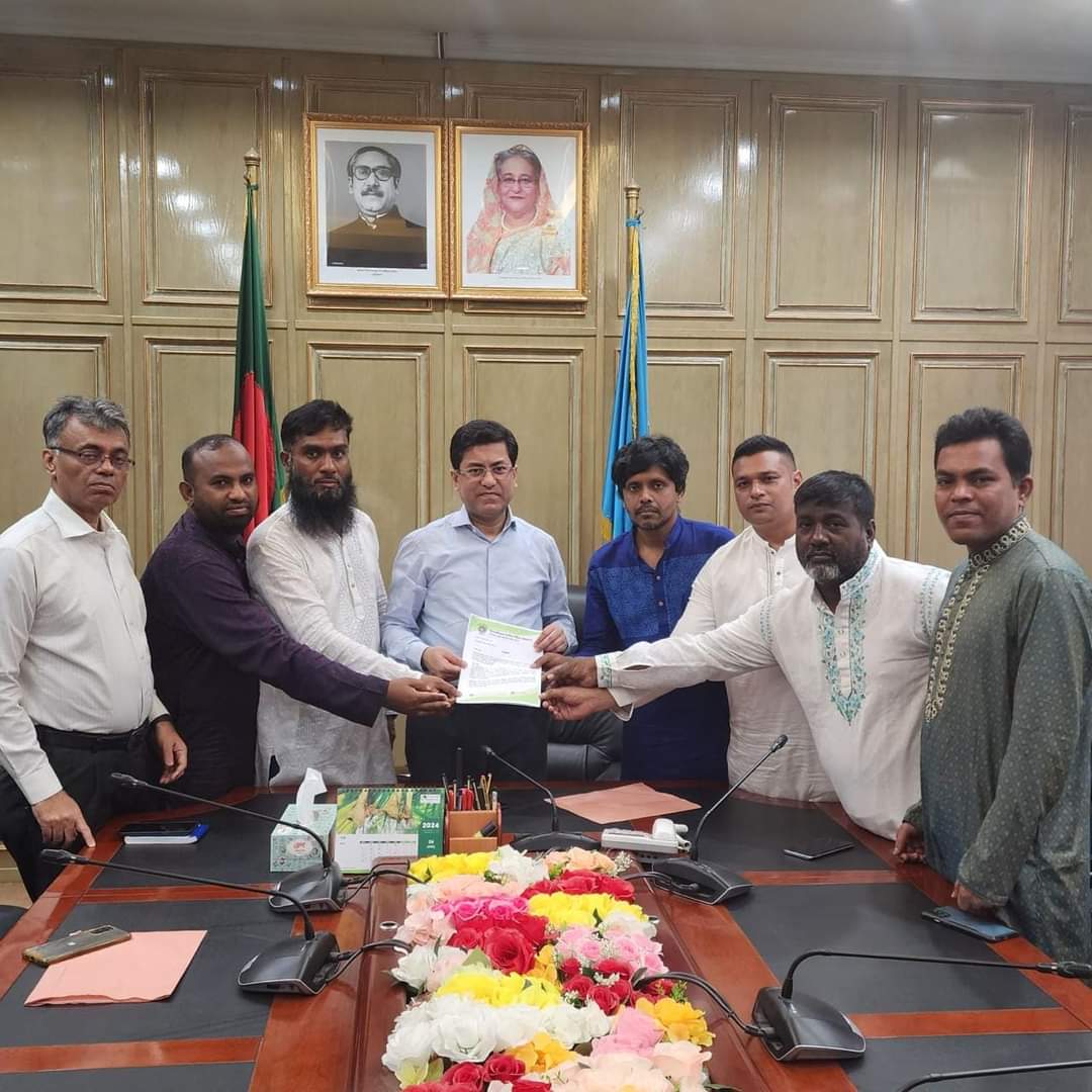 কামরাঙ্গীরচর নাগরিক পরিষদ প্রতিনিধিদের সাথে ঢাদসিক মেয়র ব্যারিস্টার শেখ তাপসের মতবিনিময়