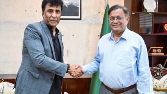 পররাষ্ট্রমন্ত্রীর সাথে পাকিস্তানের হাই কমিশনার ও ইউএনডিপি’র আবাসিক প্রতিনিধির সাক্ষাৎ