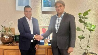 মরিশাসের তথ্য প্রযুক্তি মন্ত্রীর সঙ্গে বাংলাদেশের তথ্য ও সম্প্রচার প্রতিমন্ত্রীর বৈঠক