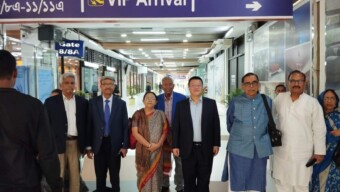 জাসদ, ওর্য়ার্কাস পার্টি, সাম্যবাদী দলের ৯ সদস্যের একটি উচ্চ পর্যায়ের প্রতিনিধি দলে চীনের কুংমিং গেছেন :