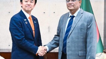 পররাষ্ট্রমন্ত্রীর সাথে জাপানের পার্লামেন্টারি ভাইস মিনিস্টারের বৈঠক