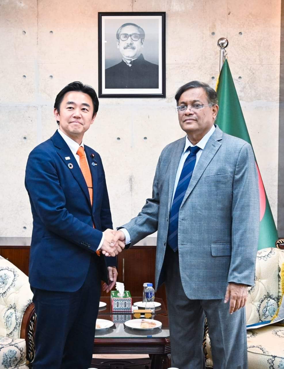 পররাষ্ট্রমন্ত্রীর সাথে জাপানের পার্লামেন্টারি ভাইস মিনিস্টারের বৈঠক