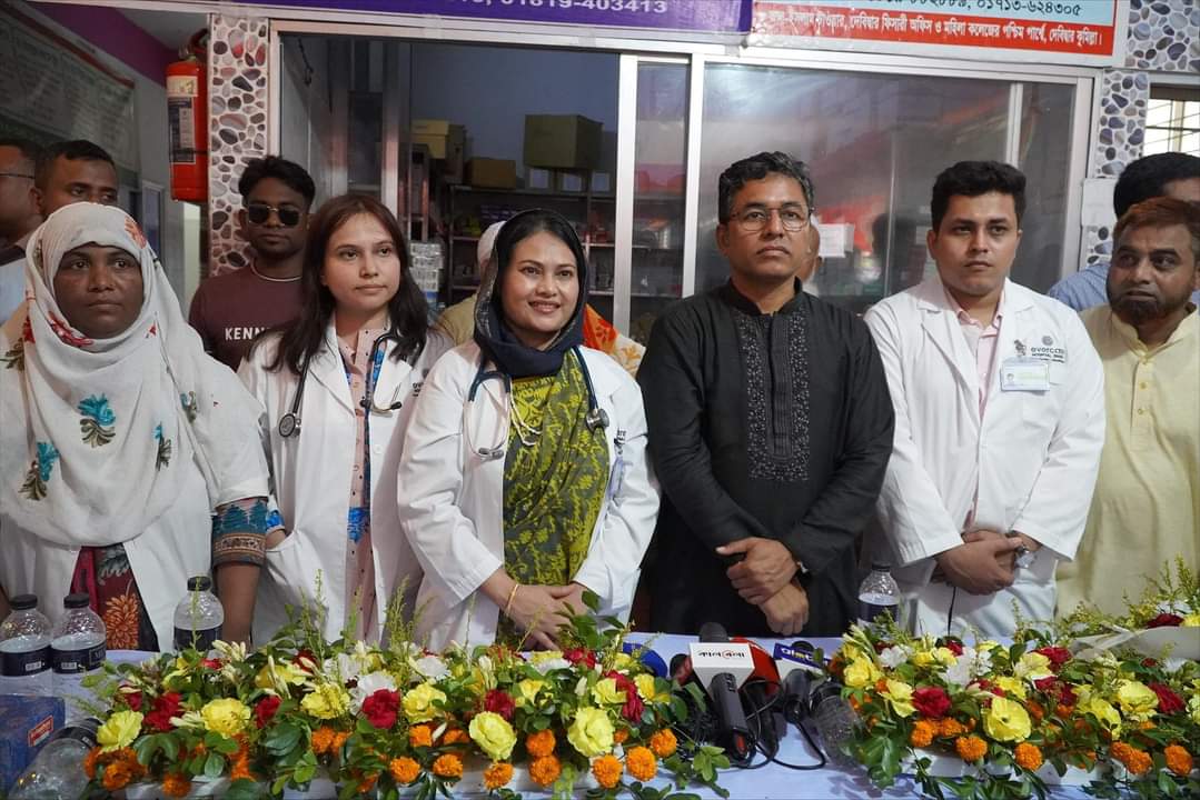কুমিল্লায় এভারকেয়ার হসপিটাল ঢাকা’র ফ্রি মেডিকেল ক্যাম্প