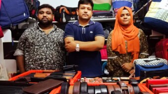 ম্যাটস কটেজ লিমিটেড’র দেশের সেরা চামড়াজাত পণ্য নিয়ে ১১ তম জাতীয় এসএমই পণ্যমেলায় অংশগ্রহণ