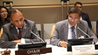 আন্তর্জাতিক শান্তিরক্ষী দিবসে জাতিসংঘ সদর দপ্তরে পররাষ্ট্রমন্ত্রী