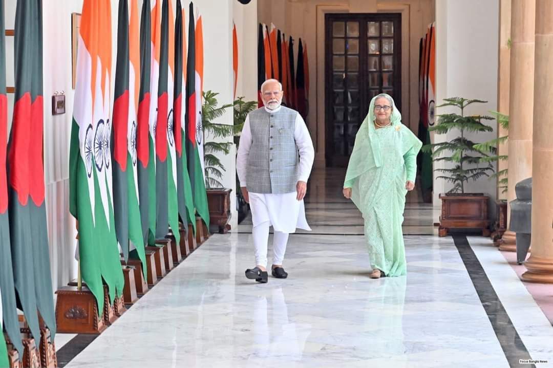 বাংলাদেশ-ভারত সম্পর্ক দ্রুত গতিতে এগিয়ে যাচ্ছে: প্রধানমন্ত্রী