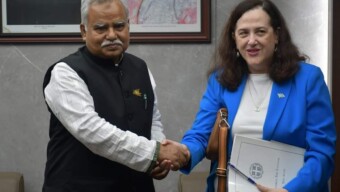 প্রবাসী কল্যাণ প্রতিমন্ত্রীর সাথে দিল্লীতে নিযুক্ত গ্রিসের রাষ্ট্রদূত সৌজন্য সাক্ষাৎ করেন
