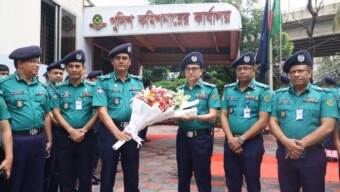 চট্টগ্রাম মেট্রোপলিটন পুলিশের কমিশনার হিসেবে যোগদান করলেন উপ-পুলিশ মহাপরিদর্শক জনাব মোঃ সাইফুল ইসলাম, বিপিএম (বার) মহোদয়।