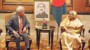 চীন সফররত বঙ্গবন্ধুকন্যা প্রধানমন্ত্রী শেখ হাসিনার সঙ্গে মঙ্গলবার (৯ জুলাই ২০২৪) বেইজিংয়ে প্রধানমন্ত্রীর আবাসস্থলের দ্বিপাক্ষিক মিটিংরুমে এশিয়ান ইনফ্রাস্ট্রাকচার ইনভেস্টমেন্ট ব্যাংকের (এআইআইবি) প্রেসিডেন্ট জিন লিকুন সৌজন্য সাক্ষাৎ করেন।