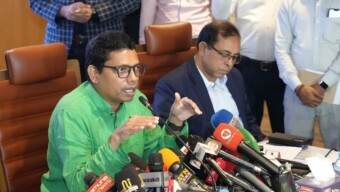মেটা প্ল্যাটফর্ম ও টিকটকের প্রতিনিধি দলের সাথে বৈঠক শেষে সাংবাদিকদের সাথে মতবিনিময়কালে-পলক