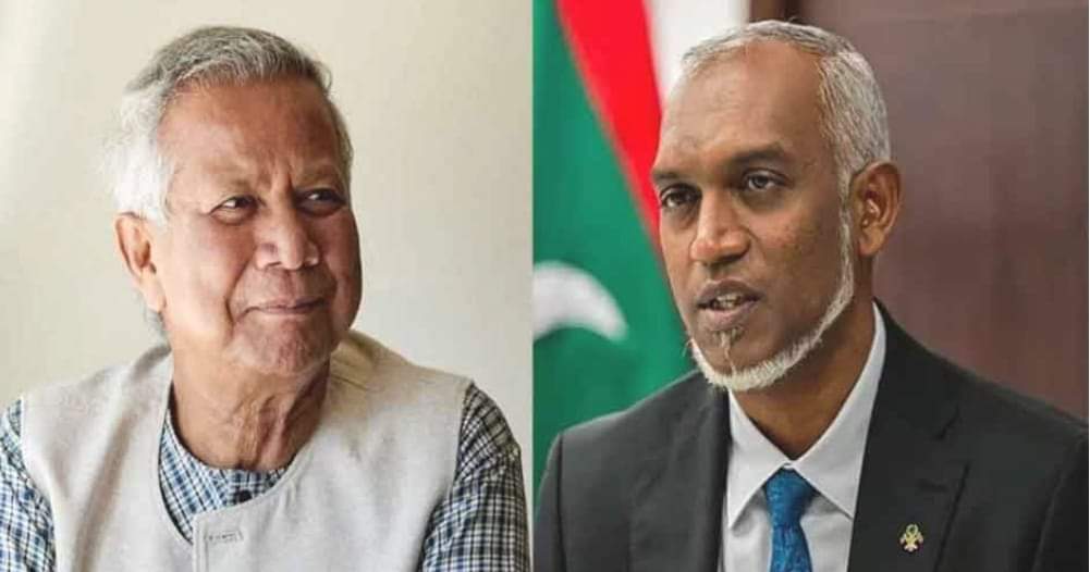 মালদ্বীপের প্রেসিডেন্ট অভিনন্দন জানালেনড. ইউনূসকে