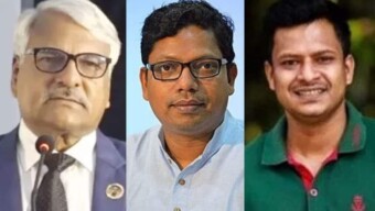 জুনায়েদ আহমেদ পলক, শামসুল হক টকু ও তানভীর হাসান গ্রেপ্তার
