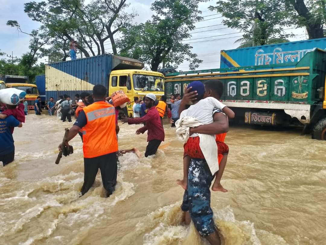 আর্ত-মানবতার সেবায় বাংলাদেশ কোস্ট গার্ড