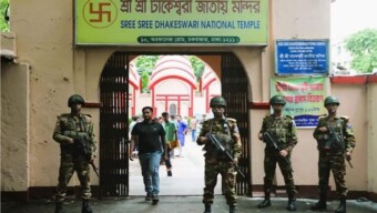 দেশজুড়ে বর্ণাঢ্য আয়োজনে সনাতন ধর্মাবলম্বীদের প্রধান উৎসব শ্রীকৃষ্ণের জন্মাষ্টমীতে নিরাপত্তায় নিয়োজিত রয়েছে সেনাবাহিনী