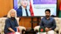 উপদেষ্টা নাহিদ ইসলাম এর সাথে বাংলাদেশে নিযুক্ত ফ্রান্সের রাষ্ট্রদূত এর সৌজন্য সাক্ষাৎ