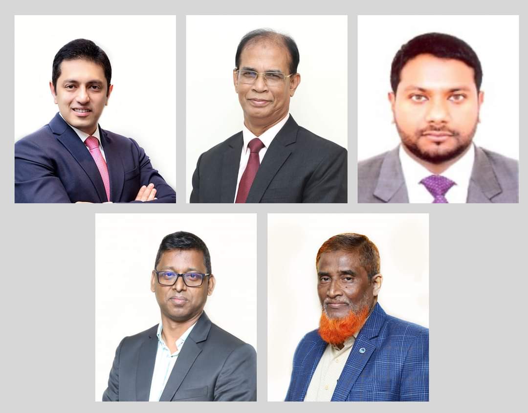 ইউনাইটেড কমার্শিয়াল ব্যাংক পিএলসি (ইউসিবি)-র চেয়ারম্যান, ভাইস-চেয়ারম্যান, নির্বাহী কমিটির চেয়ারম্যান, অডিট কমিটির চেয়ারম্যান ও ঝুঁকি ব্যবস্থাপনা কমিটি নতুন চেয়ারম্যান নির্বাচিত
