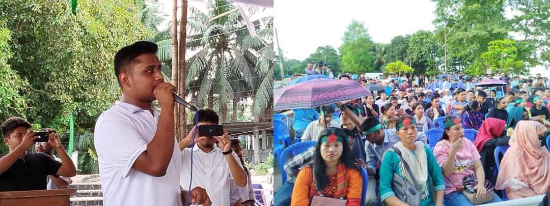 নতুন বাংলাদেশে চাঁদাবাজী ও দুর্নীতি চলবে না, চলতে দেওয়া হবে না : রাঙামাটিতে সমন্বয়ক হাসনাত আবদুল্লাহ