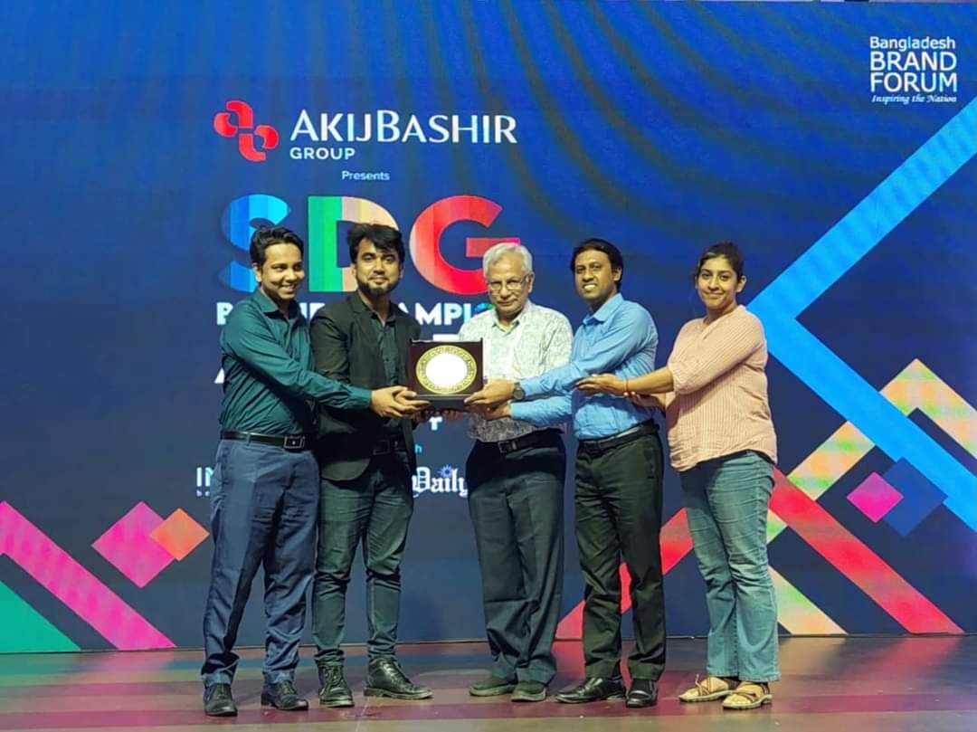 ‘এসডিজি ব্র্যান্ড চ্যাম্পিয়ন অ্যাওয়ার্ড ২০২৪’ পেল মিশন গ্রিন বাংলাদেশ