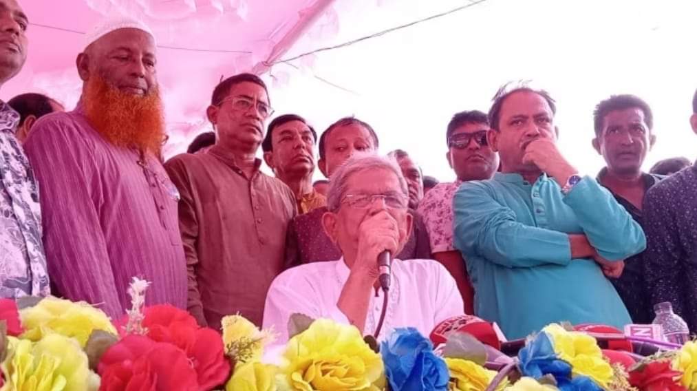 দেশে হিন্দু সম্প্রদায়ের মানুষেরা আমাদের আমানত তাদের রক্ষা করার দায়িত্বও আমাদের-বিএনপি মহাসচিব মির্জা ফখরুল