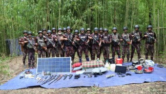 বান্দরবানে বিজিবির অভিযানে অস্ত্র-গোলাবারুদ উদ্ধার