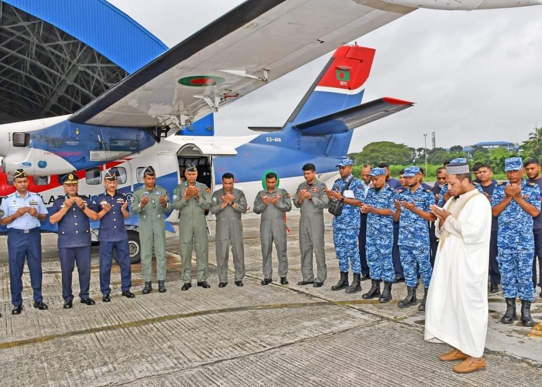বিমান বাহিনীর একটি L-410 পরিবহন প্রশিক্ষণ বিমান কারিগরি পরিদর্শনের লক্ষ্যে কুর্মিটোলা হতে চেক প্রজাতন্ত্রের উদ্দেশ্যে গমন করে।
